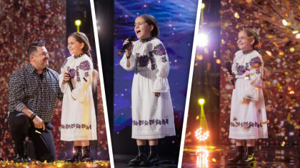 Moment de excepție în FINALA ROMÂNII AU TALENT. Sara Hanț i-a lăsat pe jurați cu gura căscată: „M-am uitat și m-am minunat. Te iubesc din toată inima!”