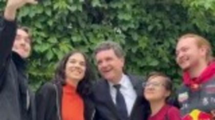 Motivul pentru care Nicușor Dan s-a dus personal într-o secție de votare din București: ”S-au schimbat obiceiurile de vot”