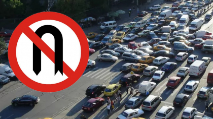 Codul Rutier 2025. Regula pe care majoritatea șoferilor au uitat-o. Unde este interzisă întoarcerea