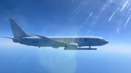 Războiul invizibil din Marea Neagră: Radarul secret al avionului american P-8 Poseidon, dezvăluit de Rusia VIDEO