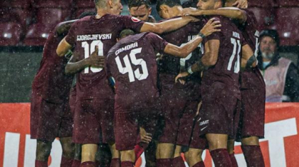 CFR Cluj s-a calificat în turul al doilea preliminar din Europa League