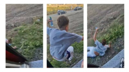 Un nou incident șocant: Un tânăr a sărit din trenul în mișcare pentru a ajunge mai repede la festivalul „Beach, Please!”