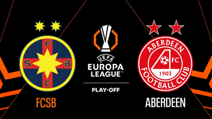 LIVE Pro TV FCSB – Aberdeen VIDEO STREAM ONLINE în manşa a doua a play-off-ului din Europa League. Surprize în primul 11 anunţat de Gigi Becali