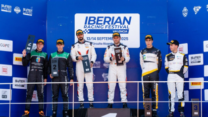 Pilotul român de 17 ani, Luca Savu, la primul podium în Iberian Supercars GT4 Pro
