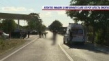 Femeie de 71 de ani, spulberată mortal în timp ce traversa strada neregulamentar, în Târgu Jiu. Ar fi sărit în fața mașinii