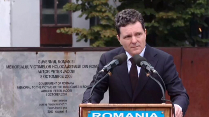 Nicușor Dan, mesaj cu ocazia comemorării victimelor Holocaustului: „Avem obligația să combatem discursul antisemit și incitarea la ură”