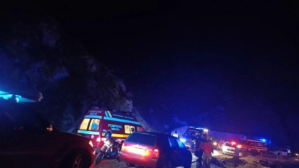 Motociclist rănit grav pe Transfăgărășan, în zona Bâlea Lac. Tânărul a lovit o bornă kilometrică