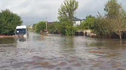 Cod portocaliu de inundații pe râuri din 12 județe; cod galben în 24 de județe