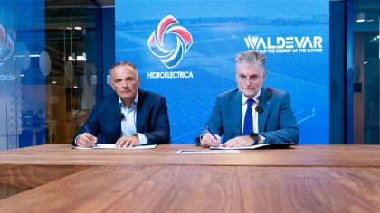 Hidroelectrica lansează cel mai mare parc fotovoltaic flotant din UE