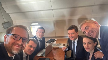 Nicușor Dan, vizită de stat în Germania. Cine face parte din echipa președintelui