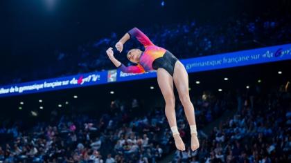 Sabrina Maneca Voinea, medalie de aur la Cupa Mondială de gimnastică de la Paris