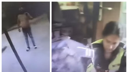 Patru copii, sechestrați și terorizați de propriul tată. Bărbatul a tras cu pistolul spre polițiști