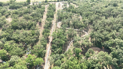 Cea mai lungă pistă de bob suspendat din România, cu utilizare tot anul, aproape gata. Coborârea se va face doar prin gravitație