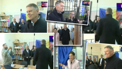 Alegeri prezidenţiale România 2025. Klaus Iohannis a votat la Sibiu: „Locul nostru e în Uniunea Europeană, ar fi păcat să dăm cu piciorul la ce am realizat”