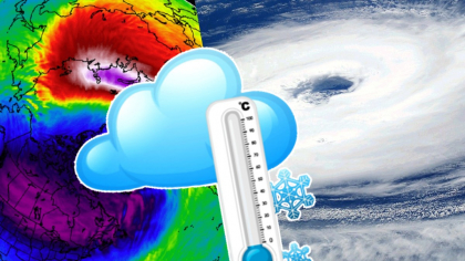 VORTEXUL POLAR se formează deja, alertă meteo de vreme extremă. Ne așteaptă o iarnă cu totul diferită, ce înseamnă furtuna perfectă