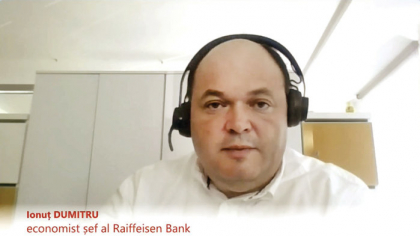 ZF Live. Ionuţ Dumitru, economist-şef, Raiffeisen Bank România: Avem motive să credem că economia locală va rămâne pe plus anul acesta. Impactul ajustării fiscale nu va mai fi la fel de dramatic ca cel din perioada crizei financiare