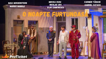 O noapte furtunoasă și Antiportret de familie, la final de august pe scena TNB