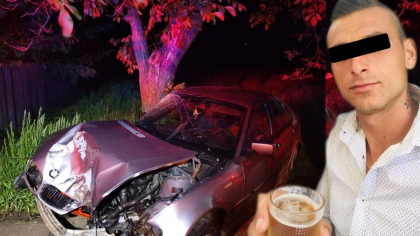 El este tânărul care s-a înfipt cu BMW-ul în copac, la Iași. Florin a fost găsit inconștient, iar acum se zbate între viață și moarte, din cauza vitezei