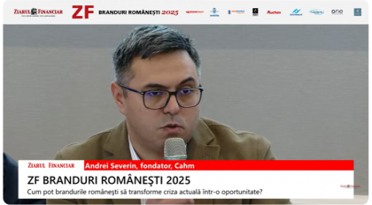 Andrei Severin, fondator, Cahm: Designul e o parte a brandului, povestea completează, iar când lansezi ceva ai nevoie de ambele perspective