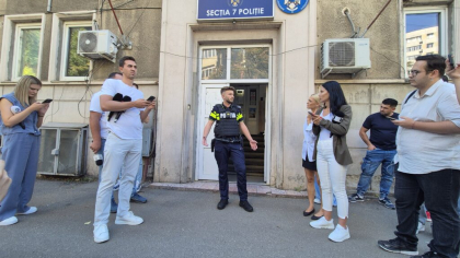 Polițistul Andrei Jianu: „Am văzut cum l-a lovit cu pumnul în zona feței”, victima era foarte speriată