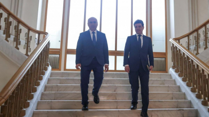 Nicușor Dan discuție separată cu Ilie Bolojan după consultările de la Cotroceni