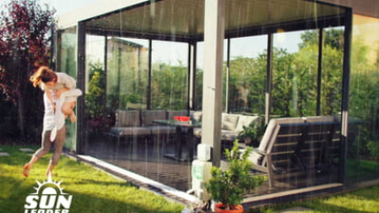 Cum să te bucuri de terasă și după finalul verii: soluții moderne cu închideri din sticlă