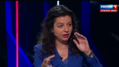 Propagandista șefă a lui Putin sare în apărarea lui Simion. "Data viitoare va fi în instanță ca pârât"