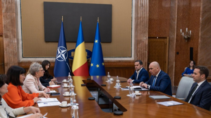 Delegaţie a Băncii Europene pentru Reconstrucție și Dezvoltare, primită de Bolojan, la Guvern. Care sunt prioritățile