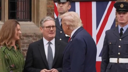 Donald Trump s-a întâlnit cu premierul britanic Keir Starmer, în ultima zi a vizitei de stat în UK