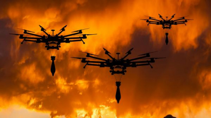 Rusia se pregătește să lanseze atacuri cu 2.000 de drone simultan asupra Ucrainei. Avertismentul transmis de un general german
