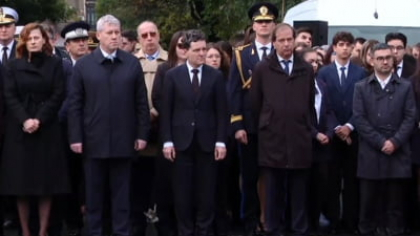 Tensiuni între un deputat și președintele Nicușor Dan, la Ziua Națională de Comemorare a Victimelor Holocaustului. Ce i-a reproșat politicianul