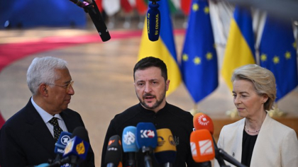 Preşedintele Ucrainei, Volodimir Zelenski, îl felicită pe Nicuşor Dan pentru „victoria istorică” în alegerile prezidenţiale
