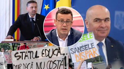 Victor Ciutacu, siderat de prestația ministrului Educației, care se dă solidar cu elevii nemulțumiți de ciuntirea burselor: „Prestația lui Daniel David a fost, e puțin spus, stupefiantă. Adică au dreptate copiii, dar n-au de luat”