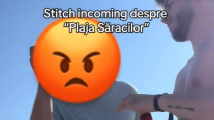 Tineri luați la rost și făcuți „săraci” de un administrator al unei plaje din Mamaia, deținută de fratele Simonei Halep, pentru că stăteau pe prosoape | VIDEO