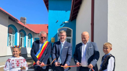 Școala Primară din Sarichioi, Tulcea, a fost renovată cu fonduri americane. „Alianța noastră NATO aduce beneficii”