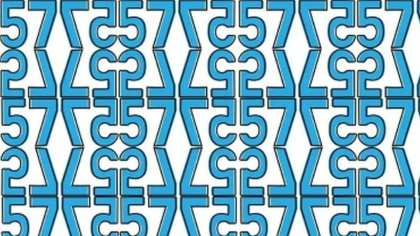 Iluzie optică virală | Numai geniile cu IQ peste 110 găsesc unde se ascunde numărul 52, în 25 de secunde!