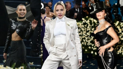 Cum au apărut vedetele la Met Gala 2025. Madonna a defilat cu un trabuc în mână, iar Kim Kardashian a atras toată atenția