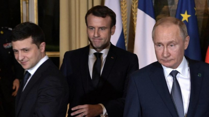 Când s-au întâlnit ultima dată Putin şi Zelenski. Cei doi nu şi-au strâns mâinile