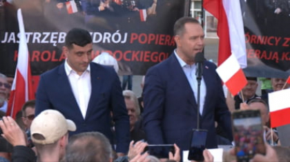 Donald Tusk dă de pământ cu George Simion, care a venit în Polonia la un miting electoral al opoziției naționaliste: "Rusia se bucură. Totul este clar"