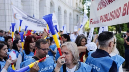 Sindicatele critică măsurile fiscale: : „E ca și cum ospătarul îți aduce ciorba și apoi ți-o ia înapoi”
