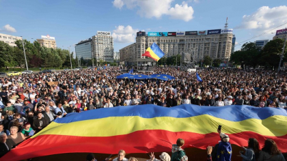 Mitinguri pentru susținerea lui Nicușor Dan, anunțate în București. George Simion acuză pregătirea unor proteste violente