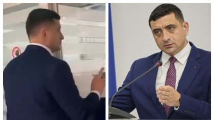 Cum a reacționat George Simion când o româncă l-a întrebat în aeroport de ce fuge de dezbateri
