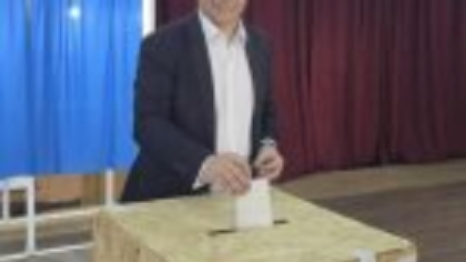 Victor Ponta: Am votat şi am ”pontat” pentru România