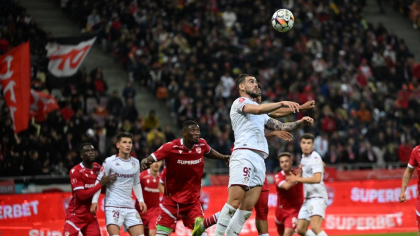 Rapid, doar un punct în meciul cu Dinamo. Șumudică, dezamăgit: „Mereu capotăm”