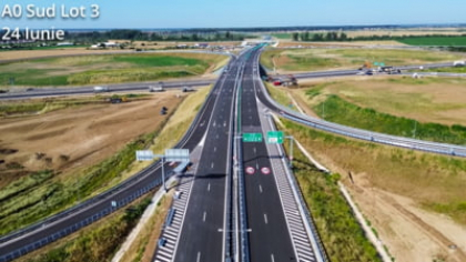 A durat 6 ani, dar până la urmă s-a terminat: vestita centură A0 care ocolește Bucureștiul poate fi folosită integral