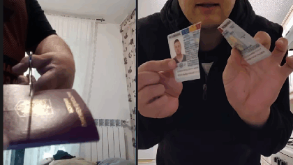 Românii care și-au distrus actele după alegeri sunt promovați intens de presa Kremlinului