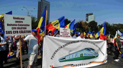 Sindicatele au ieșit în stradă, împotriva măsurilor de austeritate