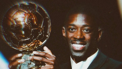 Francezul Ousmane Dembele este noul câștigător al „Balonului de Aur”