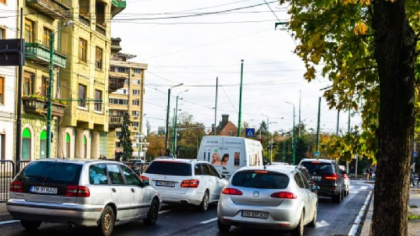 Locuitorii din Timișoara pierd aproape 10 zile pe an în trafic