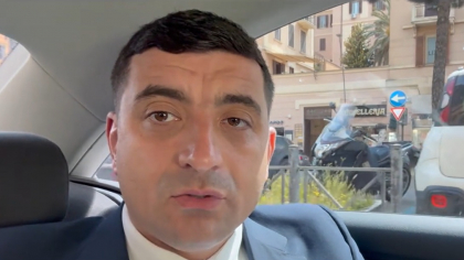 George Simion, mesaj de la Roma: „Opriți propaganda că sună tare tare prost!” (video)